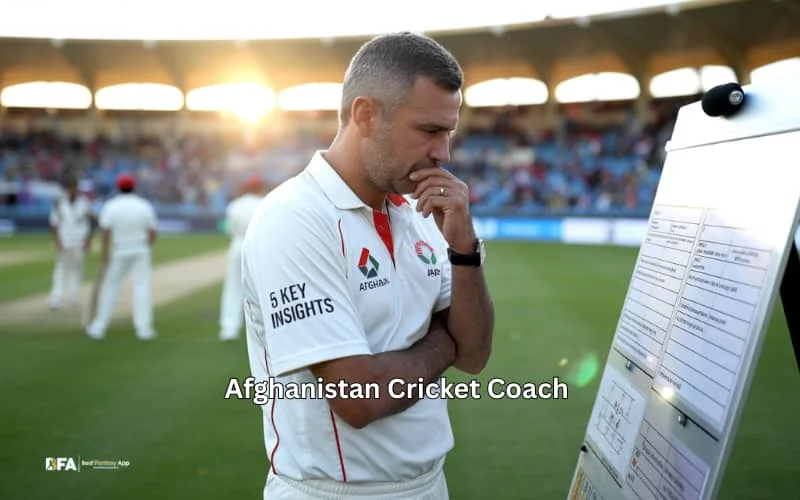 afghanistan cricket coach