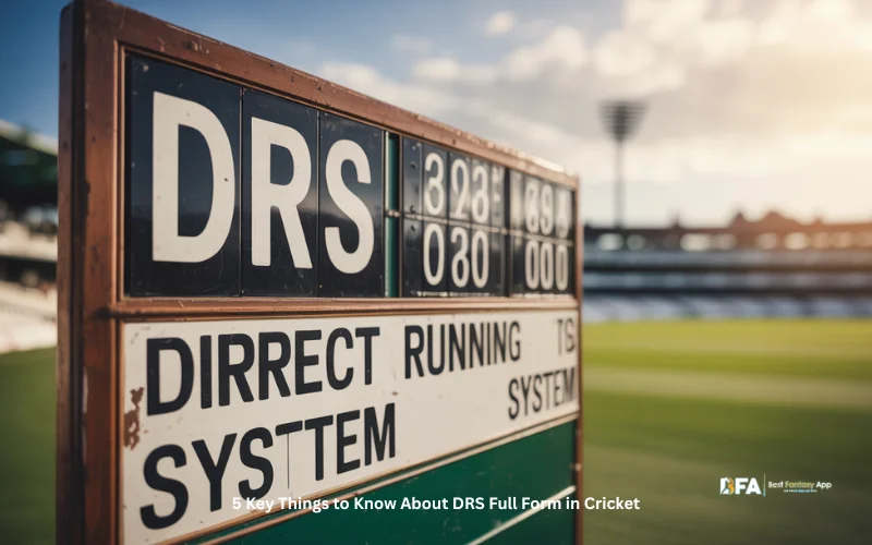 drs full form in cricket
